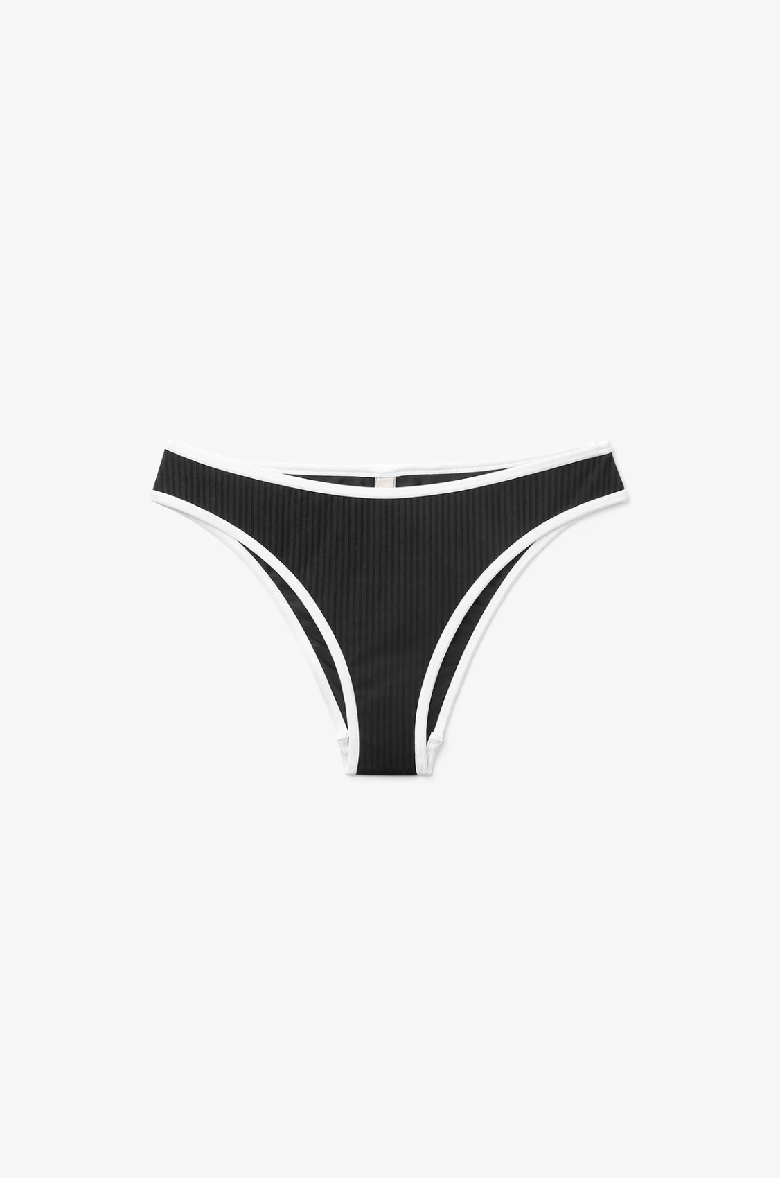 Badetøy | Ribbed Bikini Bottom Black